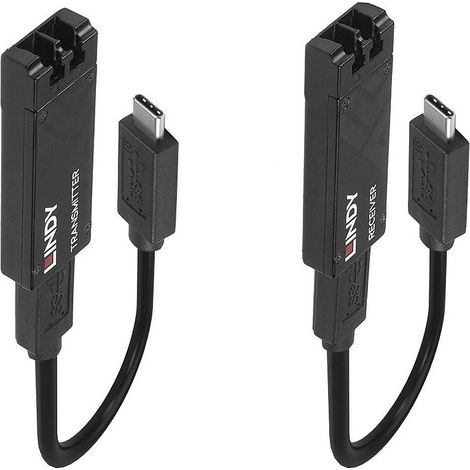 Lindy 43312 scheda di interfaccia e adattatore LC (100m Fibre Optic USB 3.2 Type - C Extender - Warranty: 24M) (1/4)
