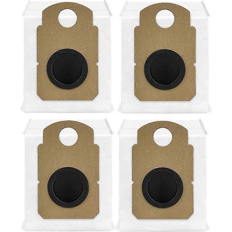 Sac à poussière pour V10 Optic+Dok à vidange automatique, grande capacité, lot de 4. (1/5)