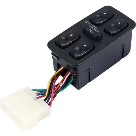 Commutateur de FenêTre Principal éLectrique CôTé Conducteur Gauche 9357028001 pour 1992-1994 Galloper 93570-28001 (1/4)