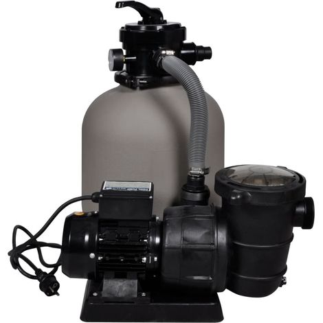 Maison Exclusive - Bomba filtro de arena 600 W 17000 l/h