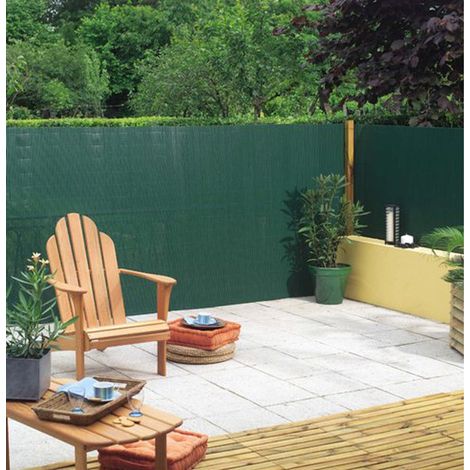 Nortene – Canisse synthétique 1,5 x 3 m – PVC beige avec traitement anti-UV – Degré d'occultation 85% – Profilés ovales pour occultation efficace (1/4)