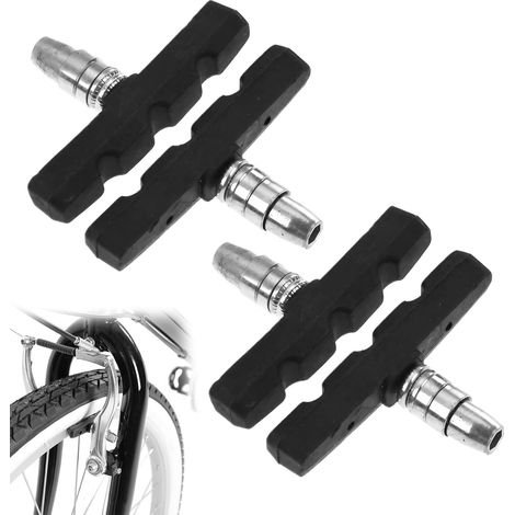 Plaquettes de frein pour vélo, mâchoires de frein de vélo, patins de frein pour V-Brake, frein de vélo, kit de plaquettes de frein pour vélo de route, VTT (1/5)