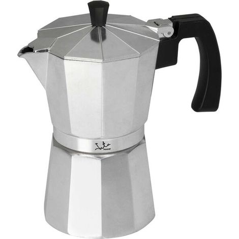 Cafetera Italiana JATA CCA9 Aluminio 9 Tazas Plateado (1/3)