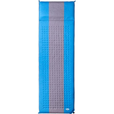 Materassino autogonfiabile Nils Camp NC4340 blu-grigio. (1/5)