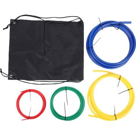 Ortviai Lot de 4 bandes de cintrage pour tubes cuivre HVAC, 1.2m longueur, diamètres 1/4in, 3/8in, 1/2in, 5/8in avec protection PE (1/4)