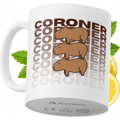 Lustige Tasse für Gerichtsmediziner – Kaffee- oder Teetasse mit witzigem Textdesign – ideal für Geburtstage, Namenstage, Feiertage und besondere Anlässe. Hochwertige Tasse für Zuhause, Büro und Arbeit