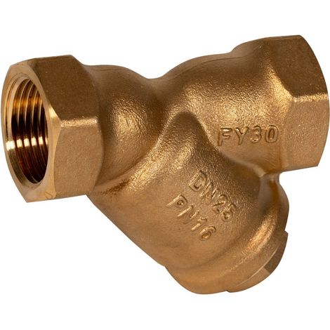 Resideo Schmutzfänger FY30 Messing Ausführung A, 1 ", FY30-1A (1/3)