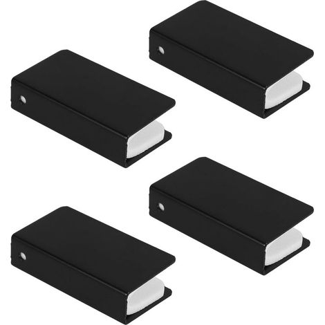 de 4 loquets de porte en acier inoxydable design moderne (1/5)