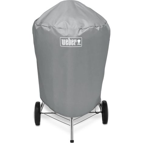 Weber barbecue/pour barbecues 57 cm, Tissu léger et déperlant avec Sangs de Fixation, Grise, 58,5 x 72,5 x 91 cm (1/5)