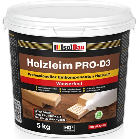 IsolBau PRO D3 Holzleim Colla per legno 5 kg (1/5)