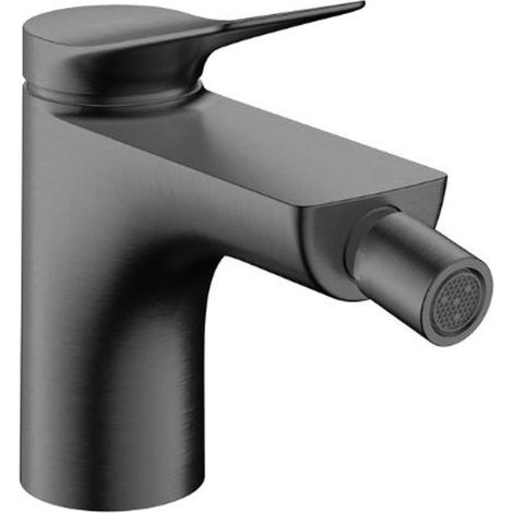 Hansgrohe Vivenis - Grifo de bidé con desagüe, cromo negro cepillado 75200340 (1/2)