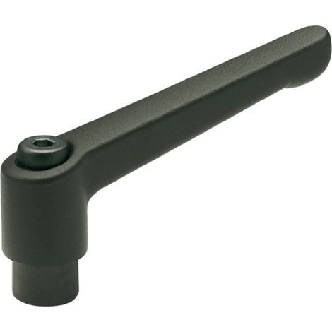 Ganter Norma Maneta de apriete ajustable GN 300 d1 M 8 mm - 300-63-M8-SW (1/4)