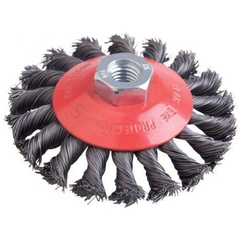 Brosse acier 100x0,5mm FORTIS