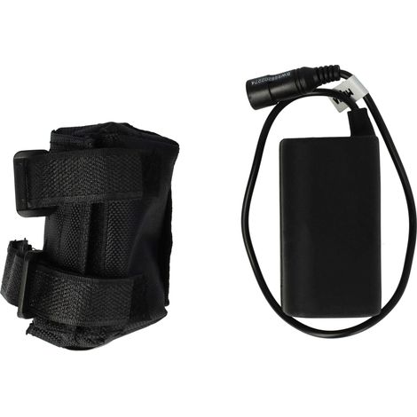 vhbw 1x Akkupack kompatibel mit Supernova M99 Mini Pro B54, B54 Max Fahrradlampen (5200 mAh, 8,4 V, Li-Ion), wasserabweisendes Gewebe