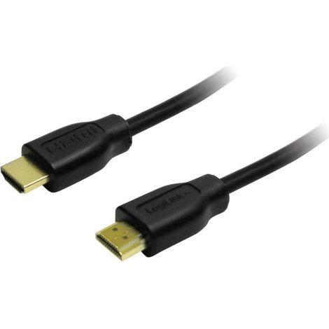 High-Speed 4K/30 Hz HDMI-Kabel, 1 m, Schwarz - Logilink CH0035