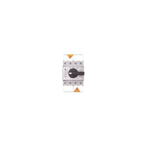 Interruptor seccionador 4P 63A con perilla en interruptor negro RSI-4063W02