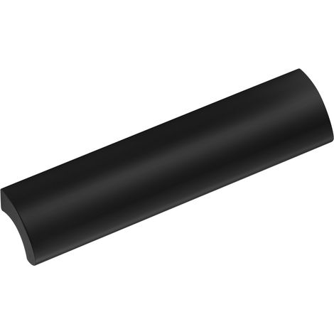 Griffleiste NORR BA 128 mm Schwarz eloxiert (1/4)