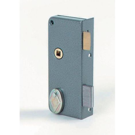 JPM – Serrure électrique à chiffres extra-plate – Pêne demi-tour vertical – Fouillot carré 7mm – Pour bois dur