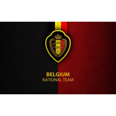 Papier peint panoramique Foot / Football - Belgium - 130 cm x 81 cm (1/2)