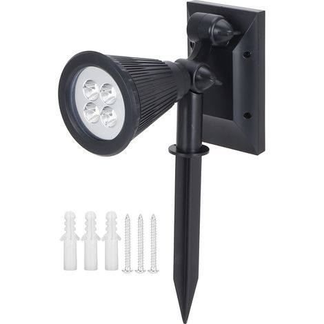 LED Lumière Solaire Extérieure Maison Cour Jardin Pelouse Lampe Étanche Paysage (1/5)