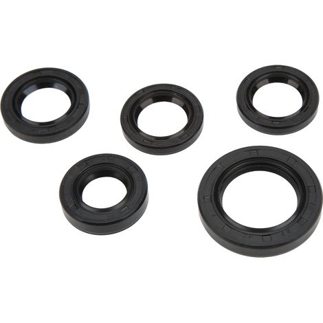 Kit de 5 joints d'huile moteur en caoutchouc résistant à l'huile pour scooter, cyclomoteur et quad 4 temps GY6 49cc 50cc (1/5)