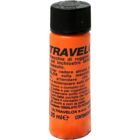 SMACCHIATORE TOGLI RUGGINE PER PIASTRELLE 25 ml- 6 pezzi