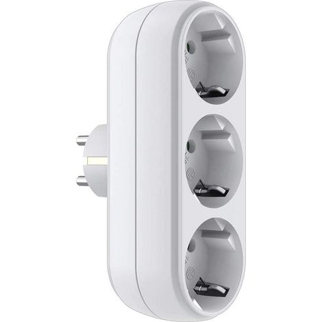 Barre d'alimentation en surface Prise de sans fil 3500W barre d'alimentation en surface blanche Barre d'alimentation triple intelligente-Fei Yu (1/5)