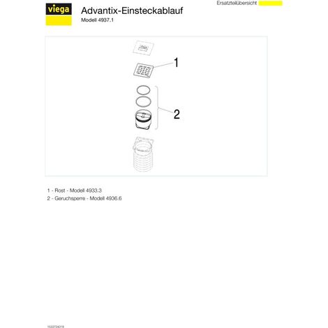 VIEGA 660345 Bonde encastrée Advantix 4937.1 (1/5)