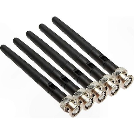 Antenne UHF 5 pouces avec connecteur BNC pour récepteur de microphone sans fil Sennheiser EW100, EW300, EW500 et G3 Evolution (1/4)