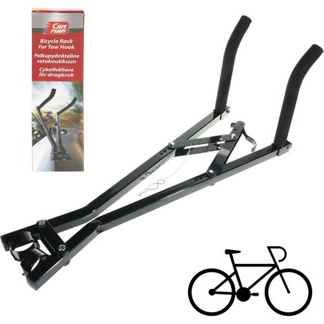 Supporto Porta Bicicletta da Agganciare al Gancio Traino Portabicicletta Max 45kg (1/3)