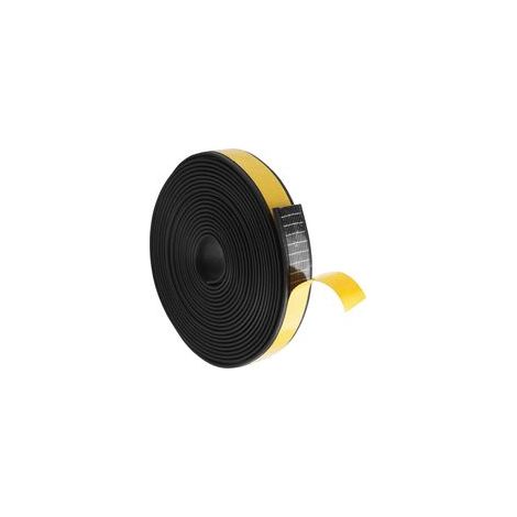 Ruban adhésif d'étanchéité de 5 m (20 mm x 3 mm x H), joint de fenêtre, joint de porte en mousse auto-adhésive, ruban isolant en mousse pour portes et fenêtres, isolation phonique et thermique.