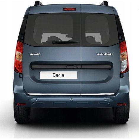Dacia dokker 2012- Moldura cromada tapa maletero (1/2)