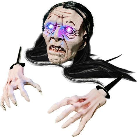 Gartenpfahl Halloween Dekoration Für Draußen Skelett Leichte
