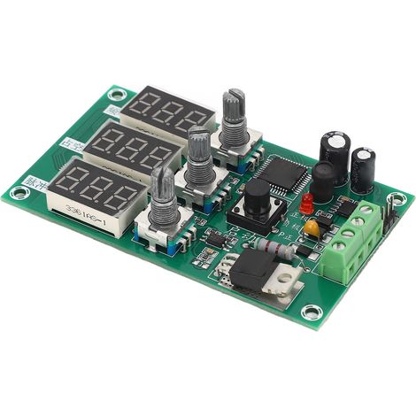 PWM-Modul zur Dimm- und Drehzahlregelung, einstellbare Frequenz, Tastverhältnis, Impulsanzahl, Gleichstrommotorregler 5V24V (1/5)