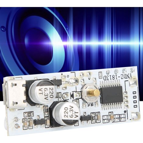 BYS459-1500 Mini lampe à spectre USB 213 avec haut-parleur musical et lumière à spectre, sensibilité de fréquence réglable et commande vocale (rouge) (1/5)