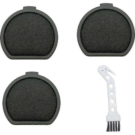 Lot de 4 brosses et préfiltre lavable pour aspirateur AEG Electrolux QX9-1-50IB ASKQX9 - Accessoires (1/5)