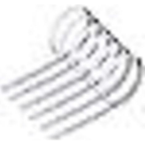 6 Pieces Self-Adhesive Carbon Steel Tape Measure, Self-Adhesive Metric Ruler, Self-Adhesive Measuring Tape, Left to Right, Right to Left, Middle to Sides for Workbenches (1/5)