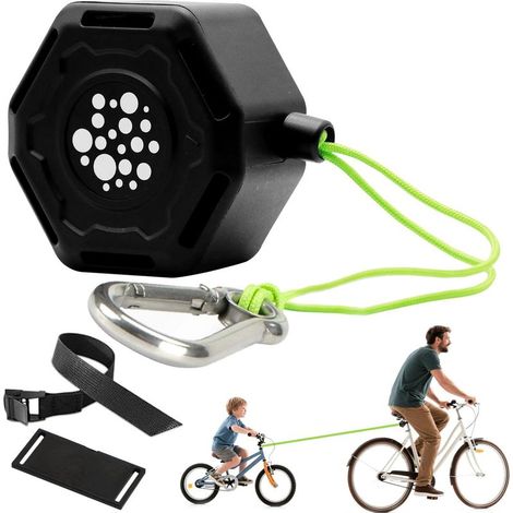 (11x8x5cm)Corde de Remorquage de Vélo Rétractable, 2,5 Mètres de Câble de Traction de Vélo,Ceinture de Traction pour Enfants,Corde de remorquage (1/5)