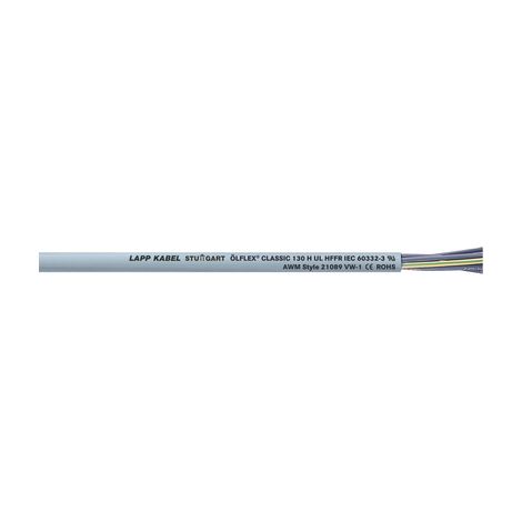 Cable eléctrico lapp classic 130 h 5 conductores 0,75 mm² 100 m