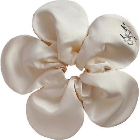 Gros Scrunchy épais pour cheveux longs, élastique à cheveux oversize pour femmes et filles, serre-tête en tissu doux, accessoire capillaire tendance. (1/4)