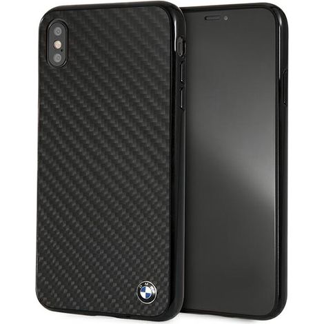 BMW BMHCI65MBC iPhone Xs Max Hartschalenetui schwarz/schwarz Signature-Carbon (1/5)