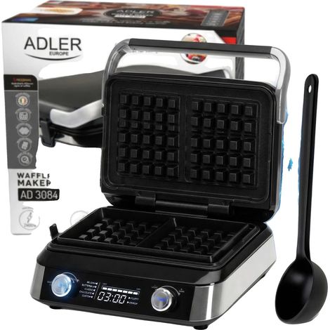 Gaufrier, Affichage LED, 5 Programmes de Cuisson, UE (1/5)