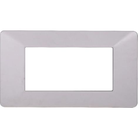 Placa de plástico ettroit 4p blanco - ev83401