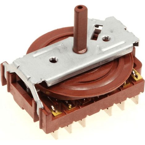 COMMUTATEUR DE FOUR 5 POSITIONS POUR FOUR GLEM-GAS AIRLUX - Z3140114 (1/4)