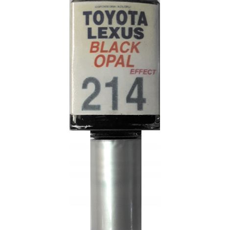 Pintura para reparación de arañazos en Toyota Lexus 214 negro ópalo ARA 10 ml (1/5)