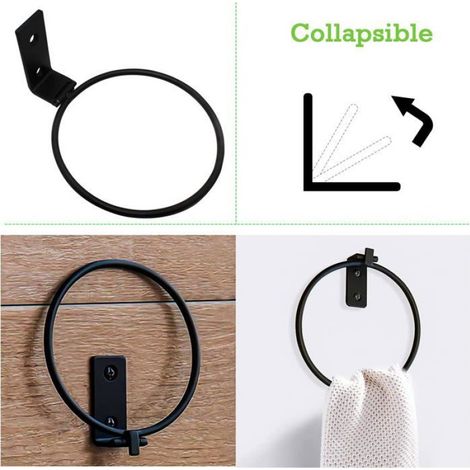 Support Mural - Fer - Pliable 90 Degrés - Pour Pots De Fleurs - Intérieur Extérieur - Lot De 3 (1/5)