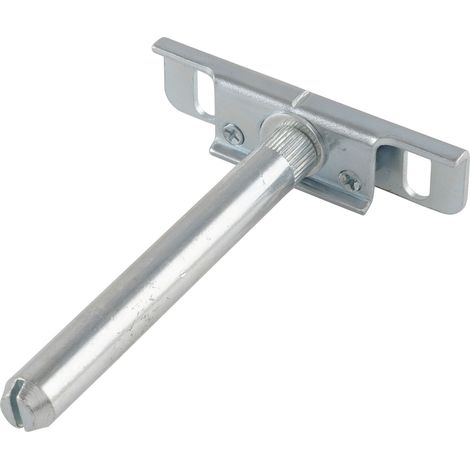 Tablarträger Nova 20, Tablarstärke 24 mm, Bohrtiefe 114 mm, Stahl glanzverzinkt