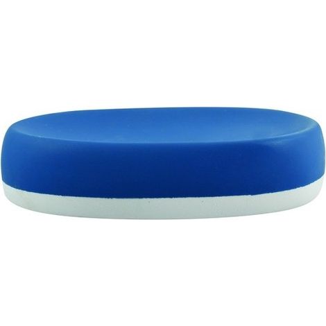 Porte Savon Céramique CAGLIARI Bleu Foncé MSV (1/2)