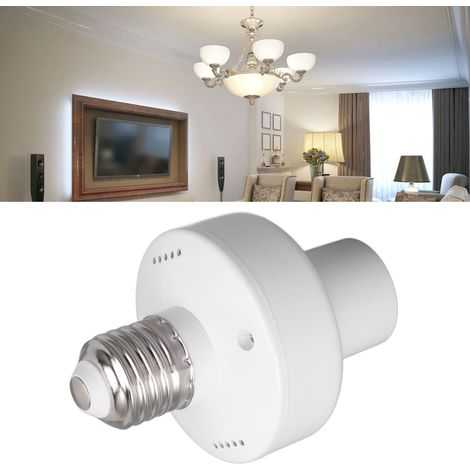 Douille de lampe intelligente WiFi E27/E26 : douille de lampe intelligente de style graffiti avec contrôle par application, minuterie, commande vocale sans fil, compatible avec Alexa et Google Home. (1/5)