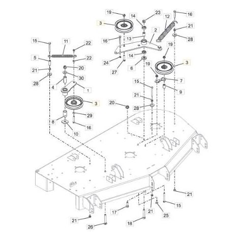 PULEGGIA ORIGINALE STIGA - 118830801/0
